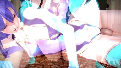 [SYMPHOGEAR] Futa Maria x Tsubasa 3D HENTAI - 8 image