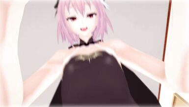 Trick or treat Hot Astolfo vampire fucks you | Male Taker POV - 4 image
