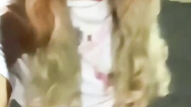 HOT short shorts long sexy legs risky public anal dildo transgirl sissy ts - 3 image