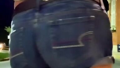 HOT short shorts long sexy legs risky public anal dildo transgirl sissy ts - 4 image