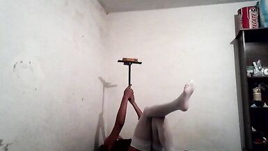 Joselynne Cd ButtPlug In Green Dress Big Ass - 15 image