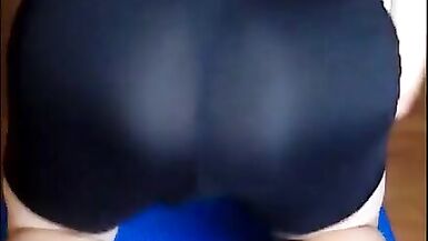 Shaving and wearing sport clothes See through shorts TEASING - 13 image