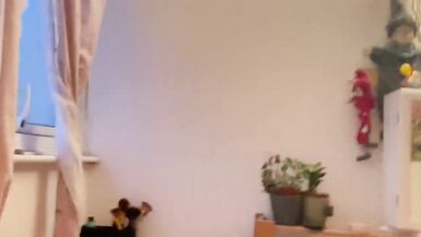 Femboy in Latex Takes 9-Inch Cock - 3 image