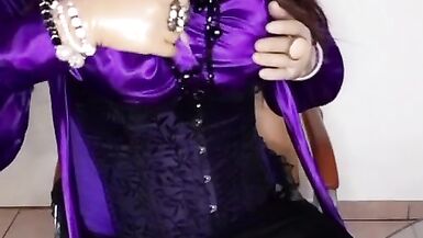 Satin Doll masturbation - 5 image