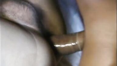 Pretty ravenhaired tranny gets her tight asshole filled - 10 image