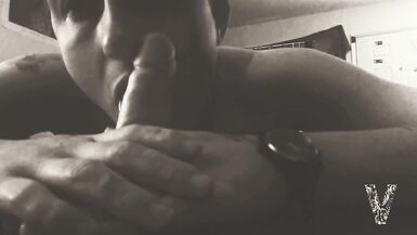 FTM Sucks toy cock wishing it was you. Tease vid touching tight pussy - 6 image