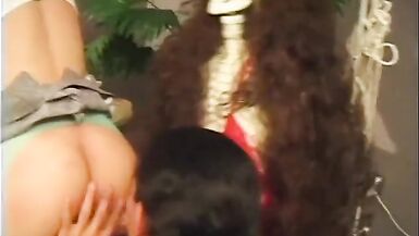 Tight ass on this gorgeous inexperienced tranny gets fucked by stud - 5 image