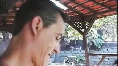 Naughty tranny with raven hair likes when she and her friend - 15 image