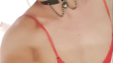 The Little Sissy in Red Bodysuit - 13 image