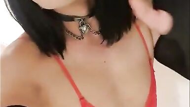 The Little Sissy in Red Bodysuit - 7 image