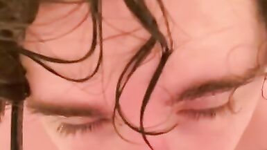 Sucking my toy in the tub - 9 image