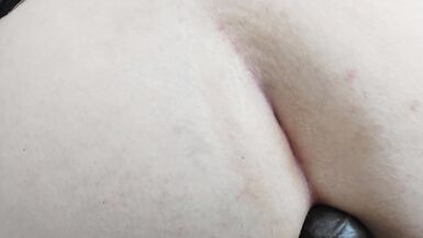 BBW Tranny Barebacked by BBC and Gets Cummed On POV - 8 image