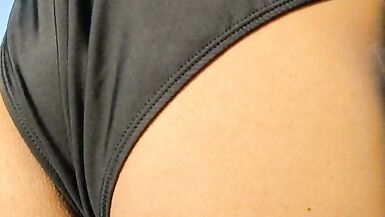 Sissy Walking in Swimsuit - 9 image