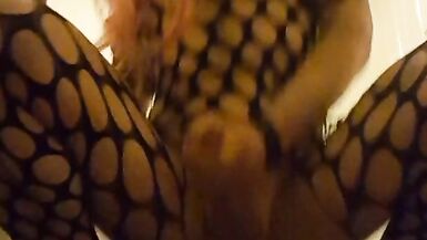 riding with huge dildo - 10 image