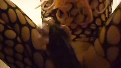 riding with huge dildo - 9 image