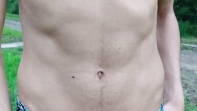 Sissy exposing in public and gets Caught! - 9 image