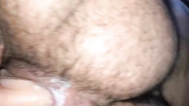 FTM boy creams all over wall dildo - 6 image