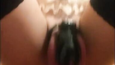 Erika Oak Squirts In Chastity - 2 image