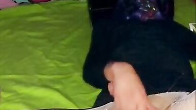 Destroyed my white pantyhose to ride my 12 inch monster - 14 image