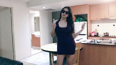 beautiful asian tranny lolipop tease and masturbation