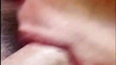 Skinny guy strokes cock while riding schloeng of hot blonde - 8 image