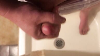 Trans Diaper Pee Desperation, Soak, Jerk off - 14 image