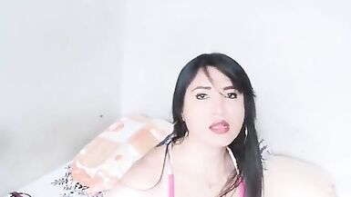 CANDYJOHANNA - Beautiful trans enjoying with dildo and cum - 3 image