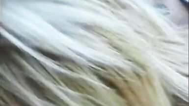 Pretty blonde tranny with nice tits and ass enjoys fucking - 8 image