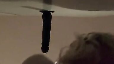 Busy with pillow and dildo - 15 image