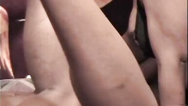 Playful redhaired tranny likes to be be diverted in company - 14 image