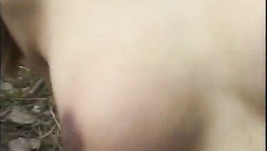 Naughty shemale is fond of slapping her boner while getting - 14 image