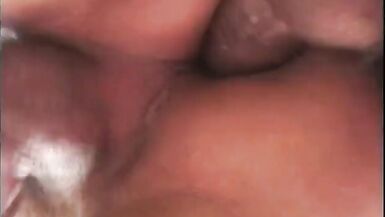 Naughty shemale is fond of slapping her boner while getting - 9 image