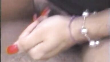 Tranny slut gives head while getting her cock deep throated - 14 image