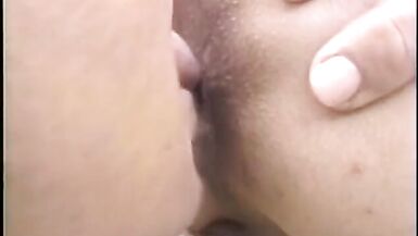 Horny stud gets head and licks trannys tight asshole - 5 image