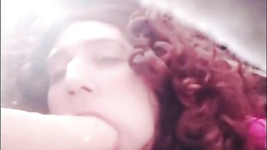 Horny sissy puppy wants bowl of cock milk - 15 image