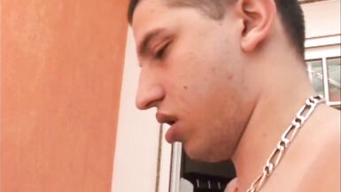 beautigul straight with tatoo fucked by xxl cok transeuxel - 7 image