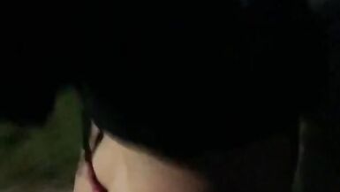 public park bench anal dildo cars driving by HOT sissy slut - 15 image