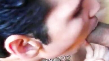 Playful brunette transsexual likes to bang in conga-line - 6 image