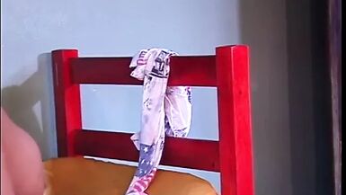 Hot shemale bends over and takes massive cock up her pussy - 1 image