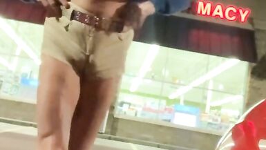 WALGREENS, DOWNTOWN, CRAZY PUBLIC SLUTTY SISSY, PUBLIC EXHIBITIONIST TS CROSSDRESSER - 10 image