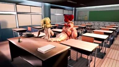 Futa milf fucking futa teacher - 10 image