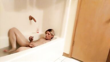 Daisy D Flowers taking a bath and shaving all part 1 of 2 - 6 image