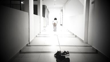 Roulette Sissy dare task - Shoving dildo in nude outdoors to post online - 4 image