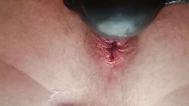 Trans anal dildo and balloon - 13 image