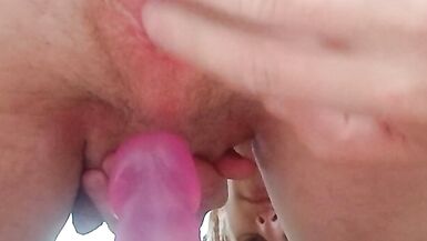Trans anal dildo and balloon - 2 image