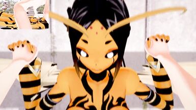 Futa Bee Girl give you the best honey | Male taker POV
