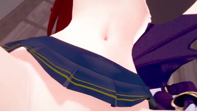 League of Legends - Futa Morgana and Futa Miss Fortune bang you | Male taker POV - 3 image