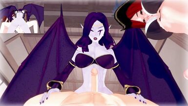 League of Legends - Futa Morgana and Futa Miss Fortune bang you | Male taker POV - 7 image
