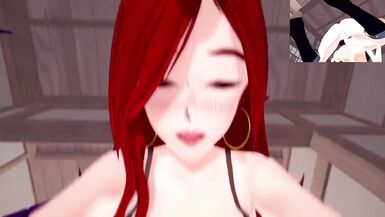 League of Legends - Futa Morgana and Futa Miss Fortune bang you | Male taker POV - 8 image