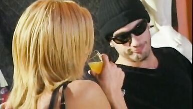 Latina Shemale takes white man to fuck her well - 2 image